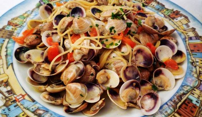 Vongole in casseruola