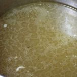 Zuppa di pane e carne