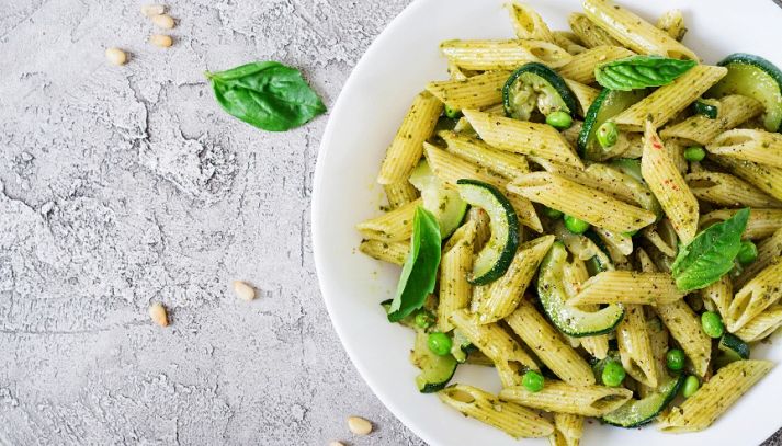 Penne con zucchine