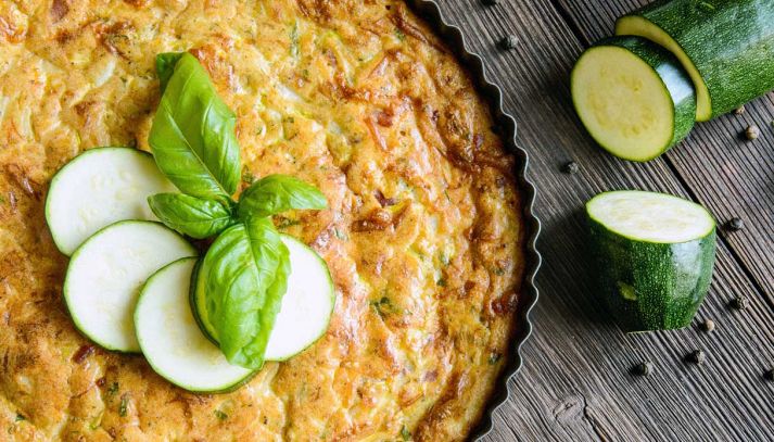 Scarpaccia salata di zucchine