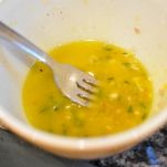 Antipasto di gamberetti e fagiolini