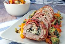 Arrosto ripieno alla reggiana