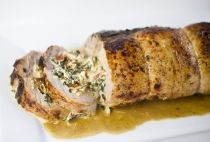 Arrosto ripieno alla regina