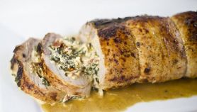 Arrosto ripieno alla regina