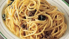 Bigoli con l'anatra