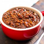 Boston Baked Beans in Bean Pot