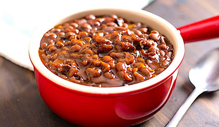 Boston Baked Beans in Bean Pot