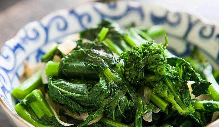 Broccoli romani all'aglio