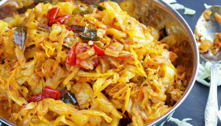 Cabbage curry