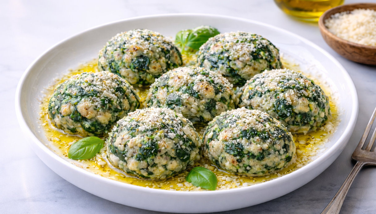 Canederli agli spinaci