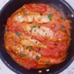 Cefali in salsa di pomodoro