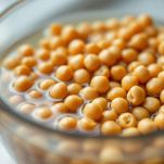 In acqua tiepida per almeno 12 ore