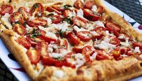 Crostata pomodori e formaggio