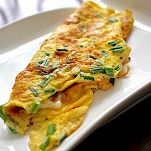 Frittata di cipollotti freschi