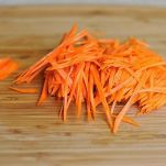 Garganelli con fagiolini, carote e zucchine