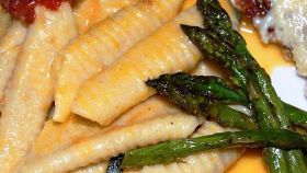 Ricetta garganelli zucchine, carote e fagiolini