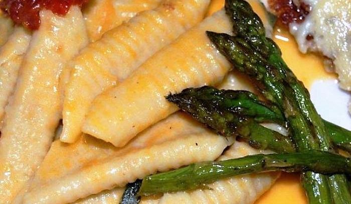 Ricetta garganelli zucchine, carote e fagiolini