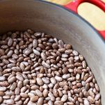 Gnocchi con ragù di borlotti