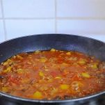 Gnocchi con ragù di borlotti