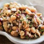 Insalata di fagioli bianchi di Rotonda