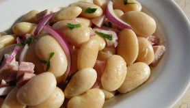 Insalata di fagioli bianchi di Rotonda