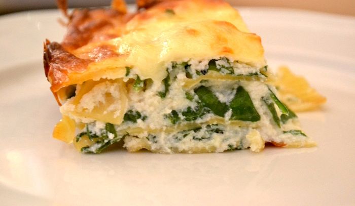 Lasagnata di spinaci