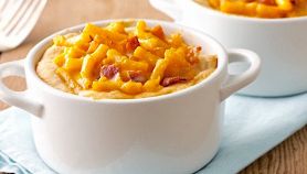 Maccheroni con pancetta e fagioli