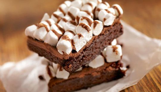 Marshmallow brownies