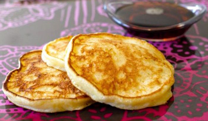 Pancakes al formaggio