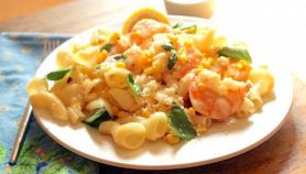 Pasta con zucca e gamberetti Bimby