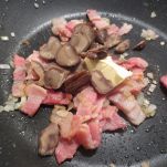 Penne funghi e castagne