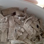 Pizzoccheri cardi e caprino