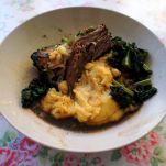 Polenta e cavolo nero