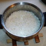 Pollo con riso e fagiolini