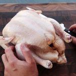 Pollo ripieno al ragù