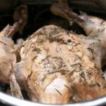 Pollo ripieno al ragù