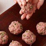 Polpettine di maiale al cartoccio