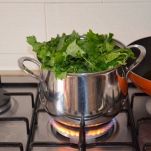 Purea di fagiolini e rape