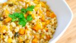 Ricetta risotto all'Amarone con zucca e renette