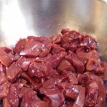 Rognone di vitello al vino rosso