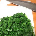 Roulade di spinaci alla polpa di granchio