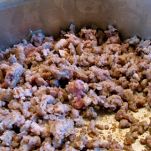 Spezzatino con i fagioli