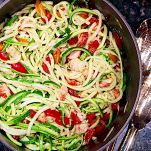 Tagliolini con zucchine e cozze