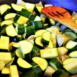 Tortiera di zucchine in agrodolce