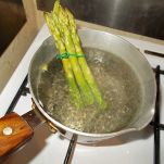 Tortino di asparagi e spinaci