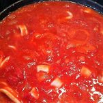 Trenette al sugo di seppie