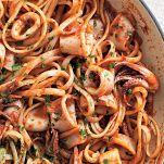 Trenette al sugo di seppie