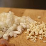 Zuppa di broccoletti e funghi