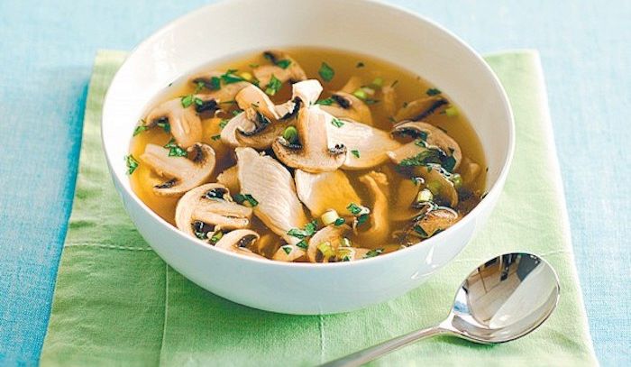 Zuppa di funghi alla sarda