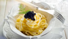 Linguine al caviale